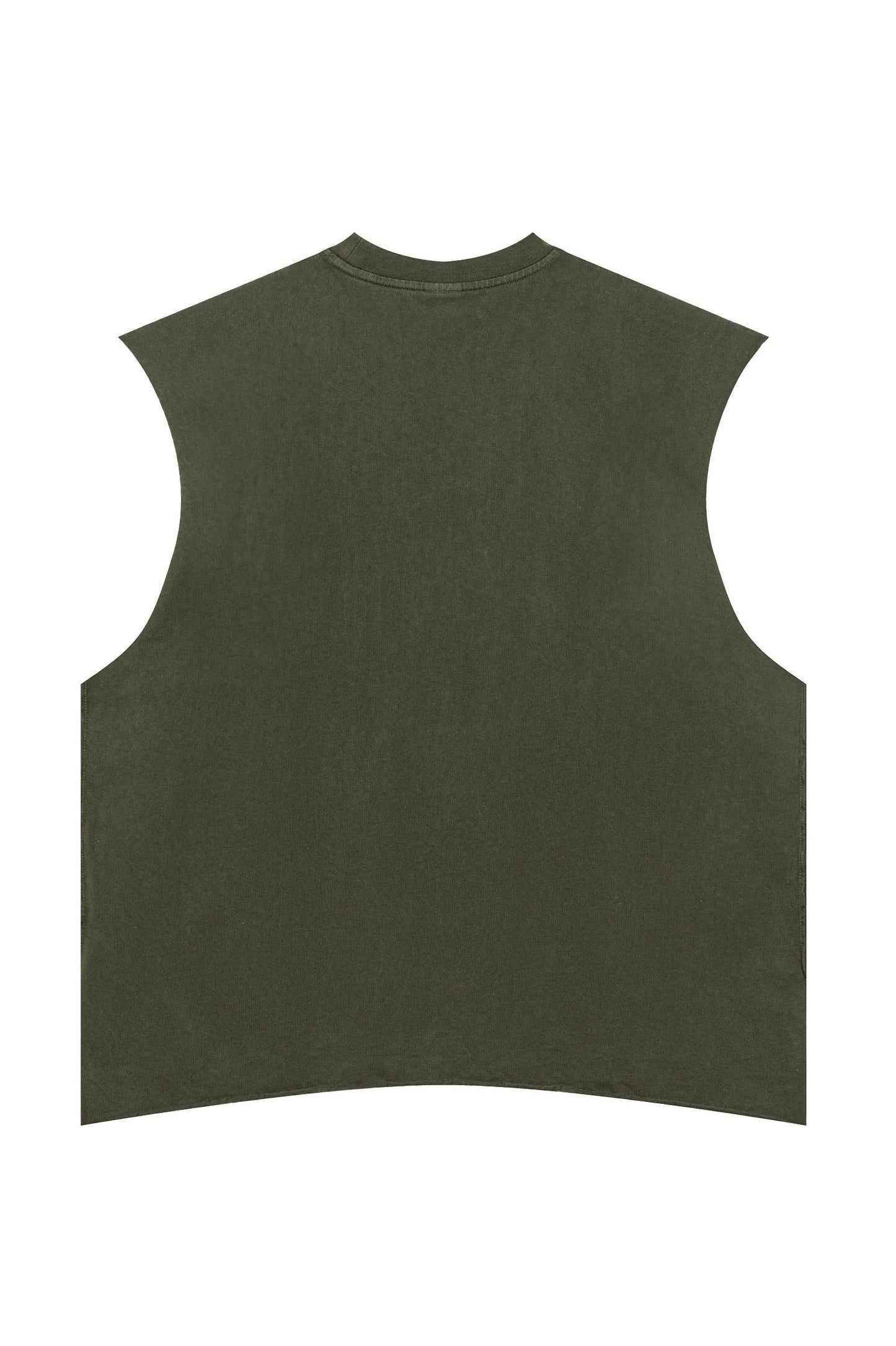 270GSM Distressed Vintage Muscle Tee
