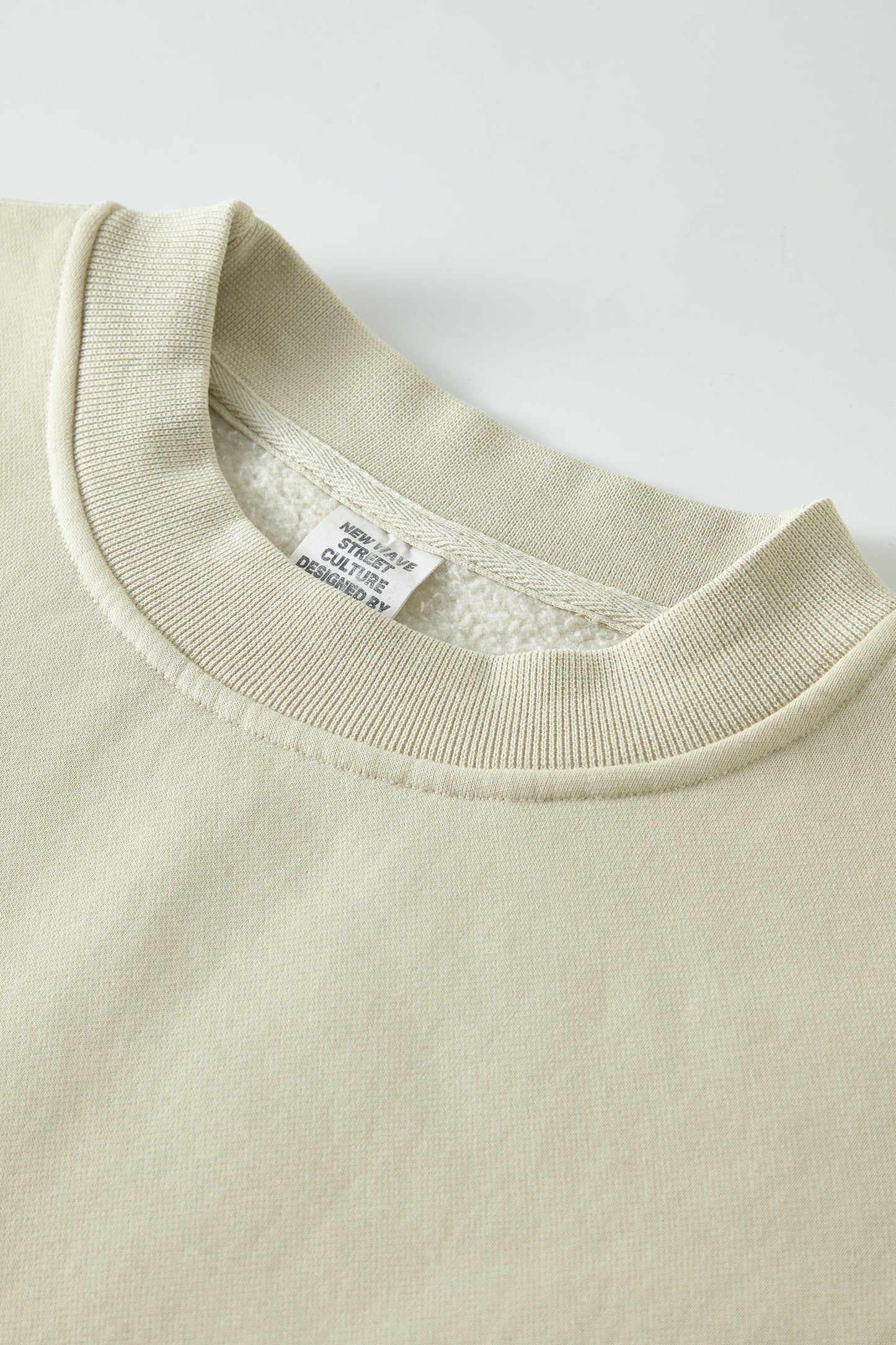 355G Washed Fleece Crew