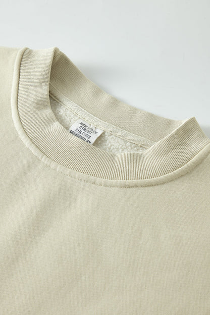 355G Washed Fleece Crew