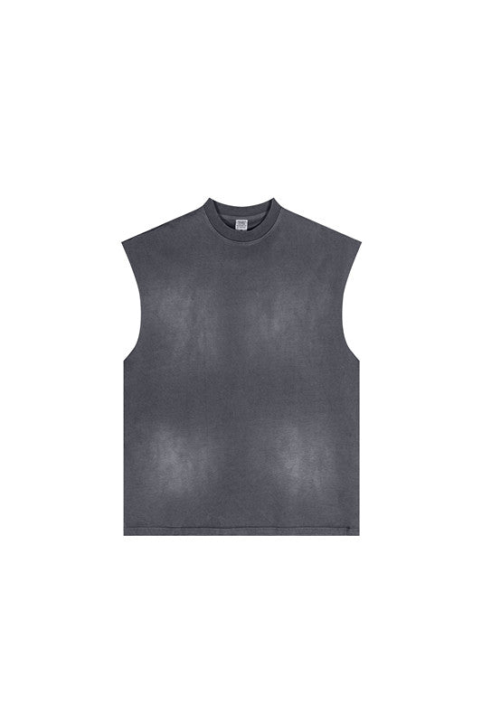 310GSM?Sun Fade Vintage Muscle Tee