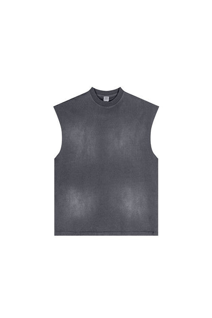 310GSM?Sun Fade Vintage Muscle Tee