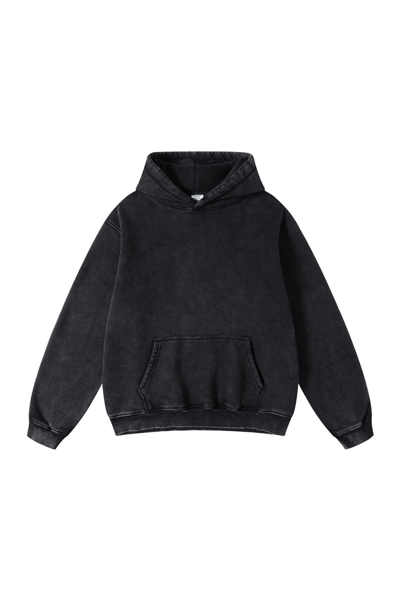 Pigment Dyed Fleece Hoodie