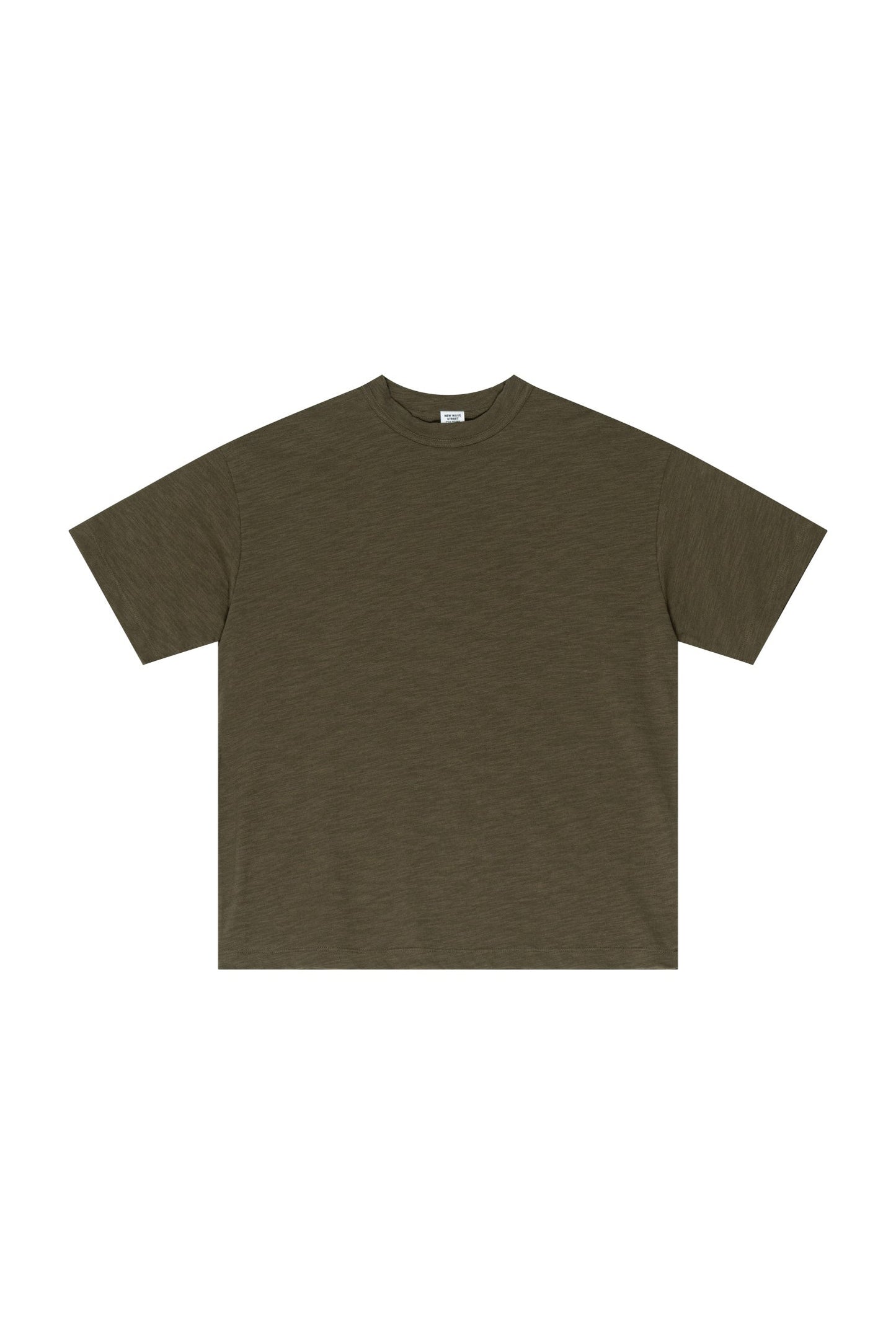 Slub Cotton 190GSM Solid Color Tee