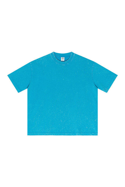 285GSM Pigment Dyed Washed Tee