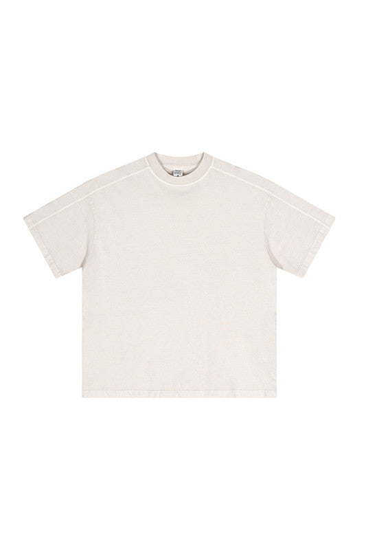 310GSM Patchwork Washed Out Tee