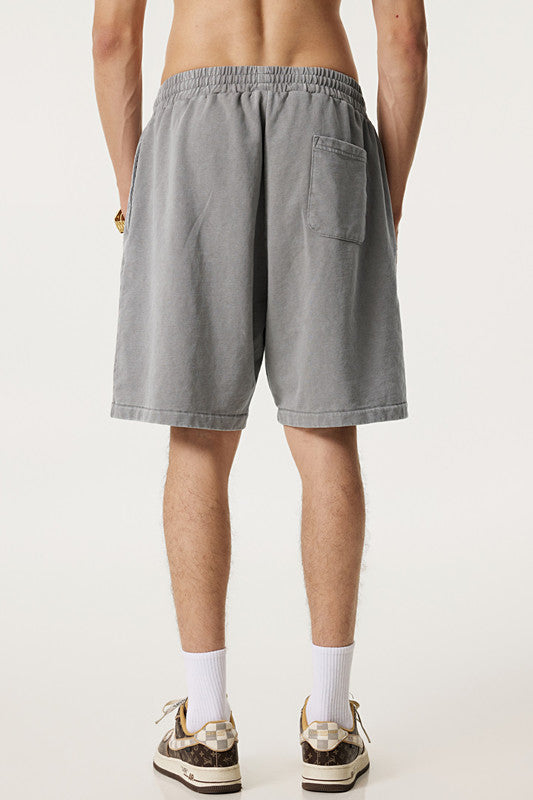 330GSM Pigment Dyed Washed Short