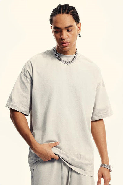 305GSM Distressed Dirty Effect Tee