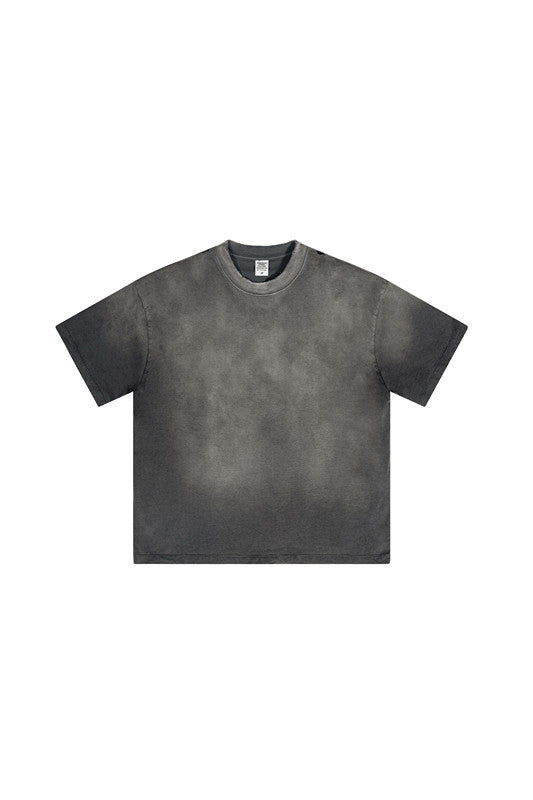250GSM Distressed Washed Sun Fade Tee