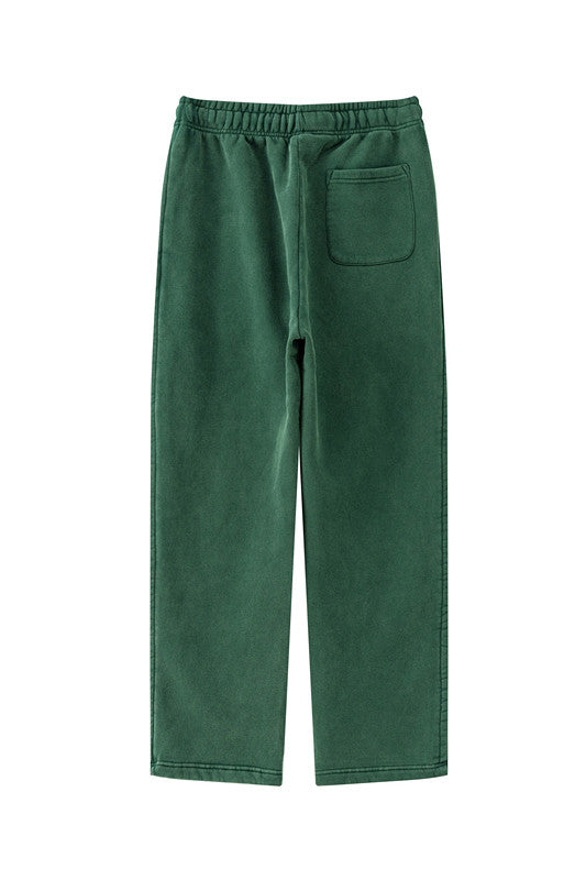 332GSM Pigment Dyed Washed Sweatpants