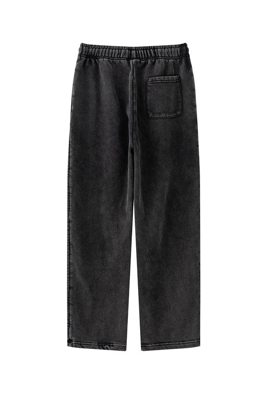 332GSM Pigment Dyed Washed Sweatpants