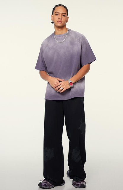 310GSM Gradient Sun Fade Tee