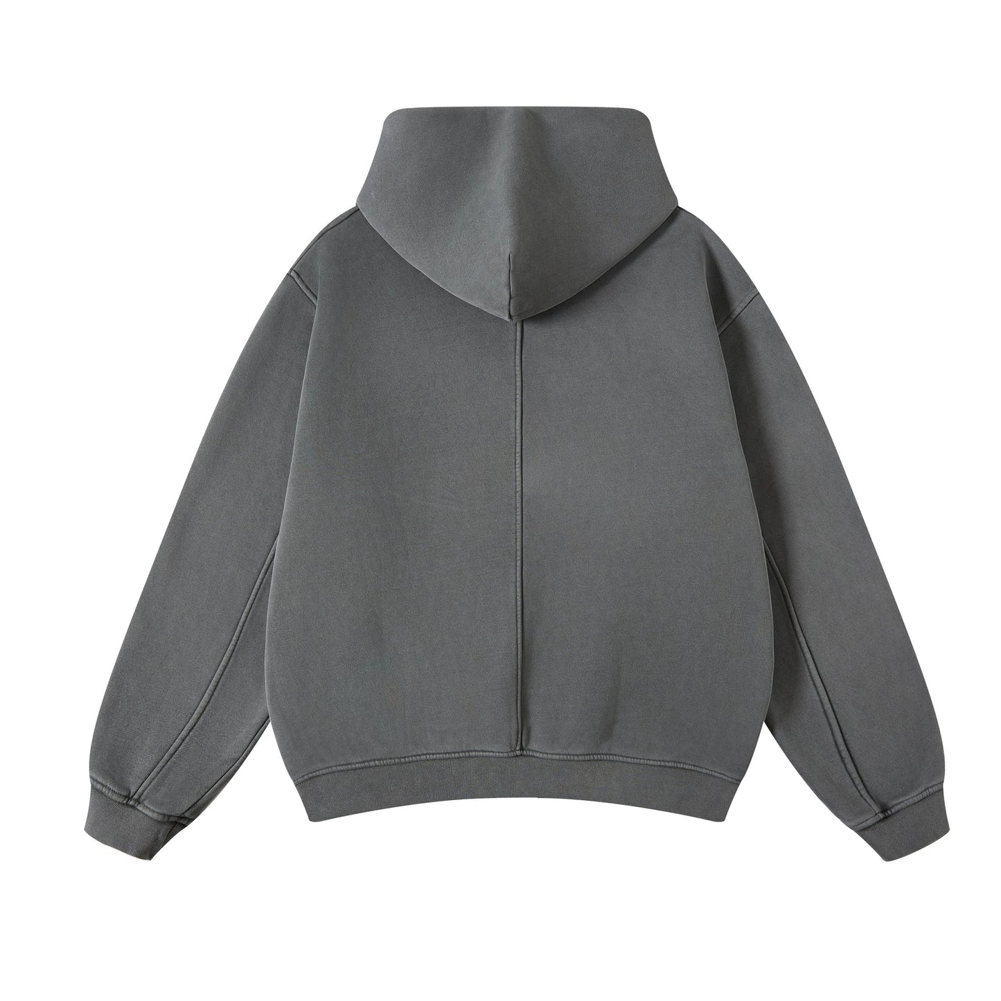 355G Washed Fleece Hoodie