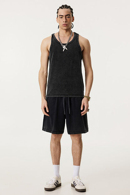 315GSM High Weight Washed Out Vest