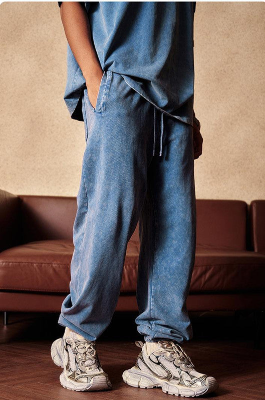 345GSM Washed Out Sweatpants