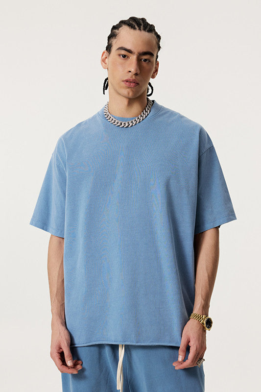 275GSM Pigment Dyed Distressed Tee