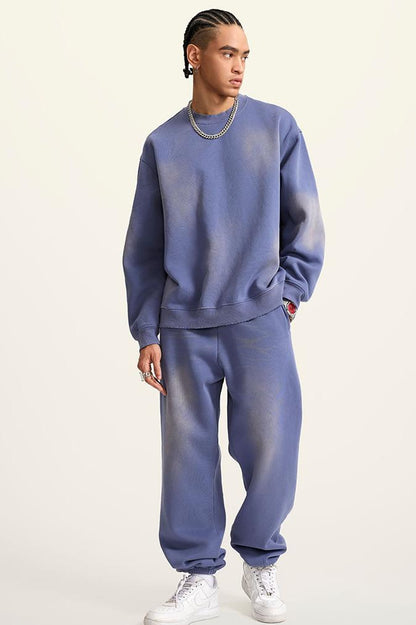 Washed Gradient Fleece Sweatpant