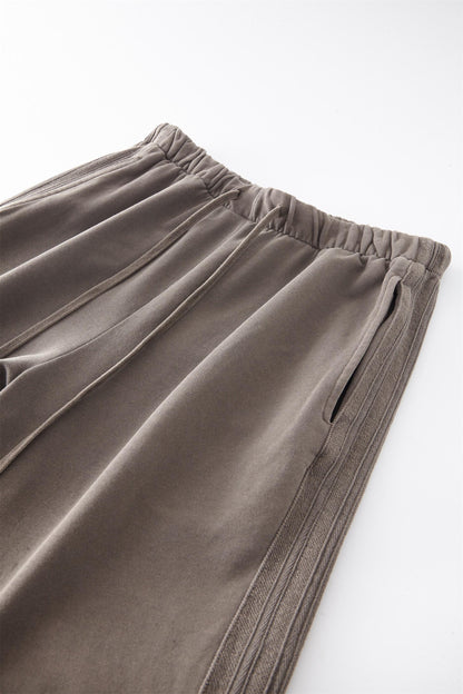 Stripe Side Washed Sweatpants