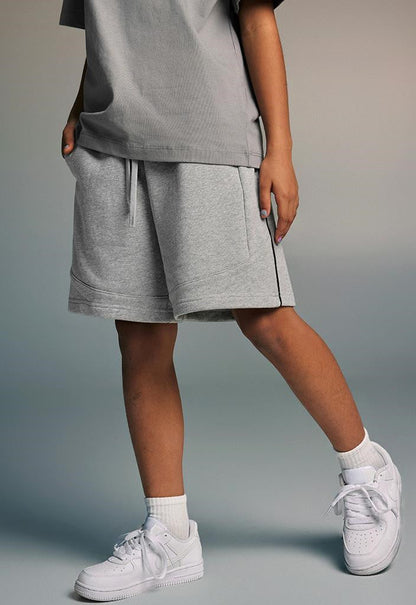 Kids 380GSM Stripe Side Short