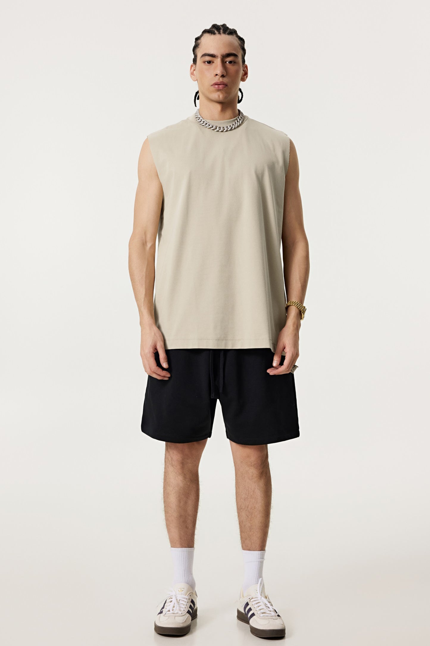 210GSM Quick Dry Coolness Muscle Tee