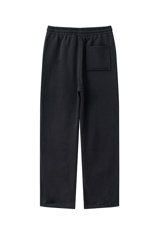 332GSM Patchwork Wash Out Fleece Sweatpants