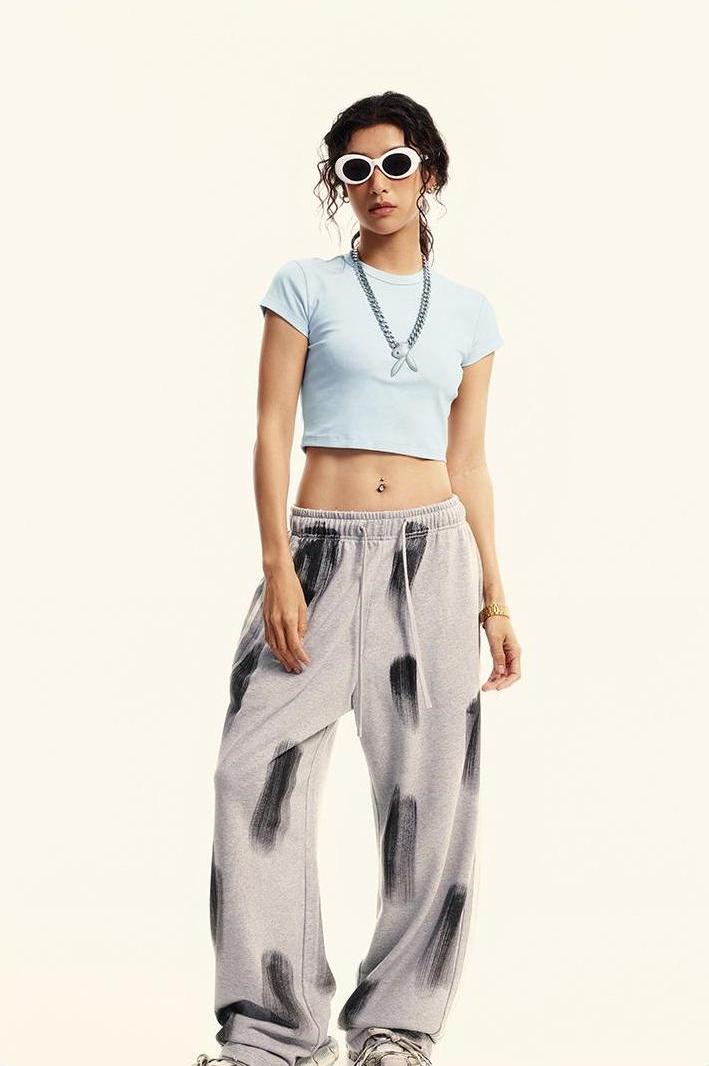 235GSM Pigment Dyed Crop Tee