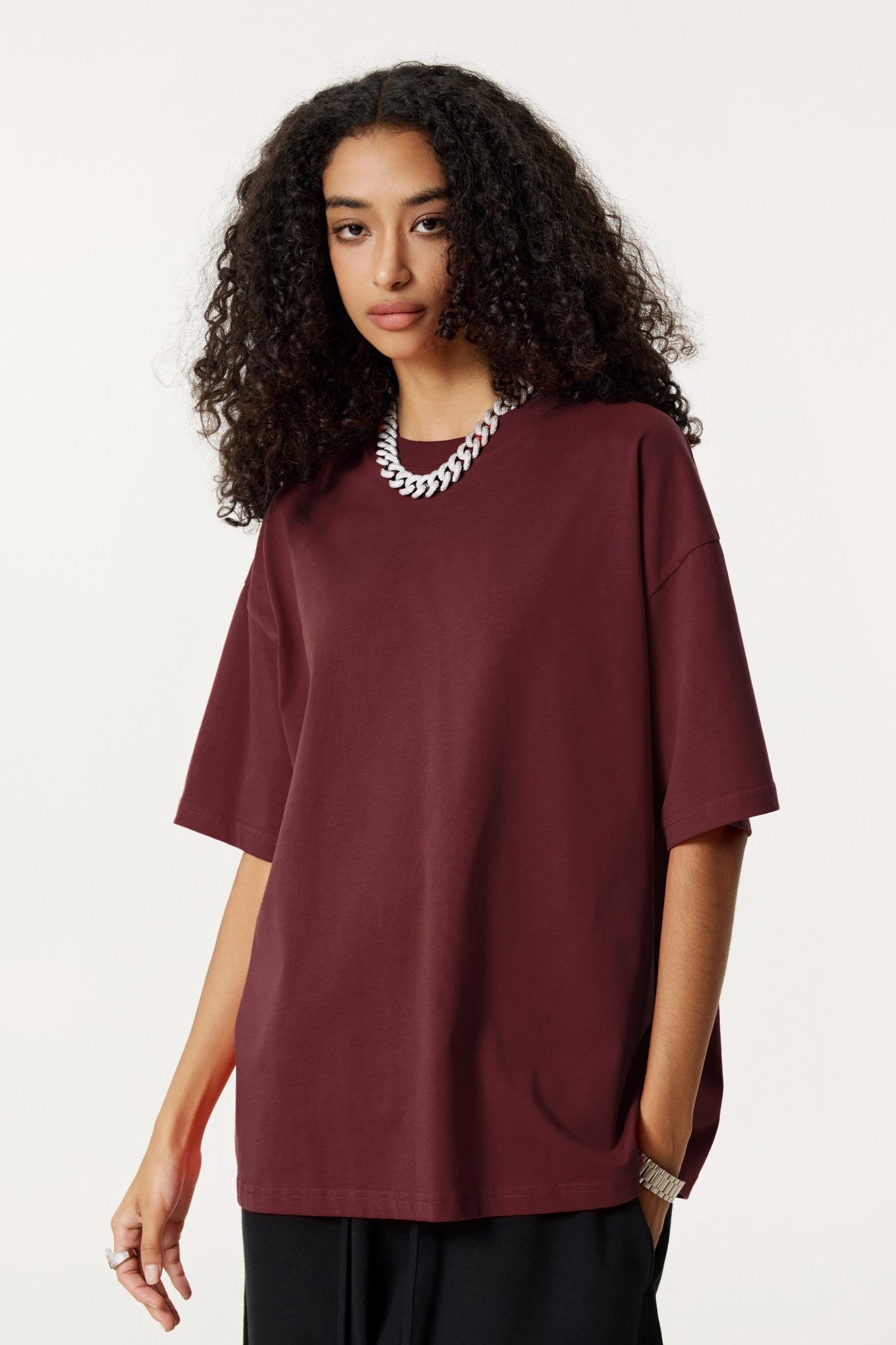 100% Cotton 235GSM Coolness Material Tee