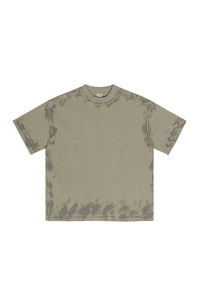 305GSM Distressed Dirty Effect Tee