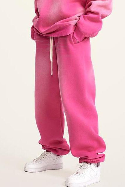 Washed Gradient Fleece Sweatpant