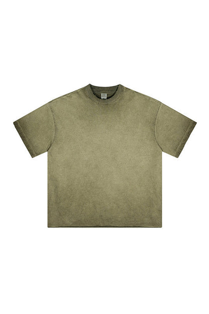 250GSM Distressed Gradient Washed Tee