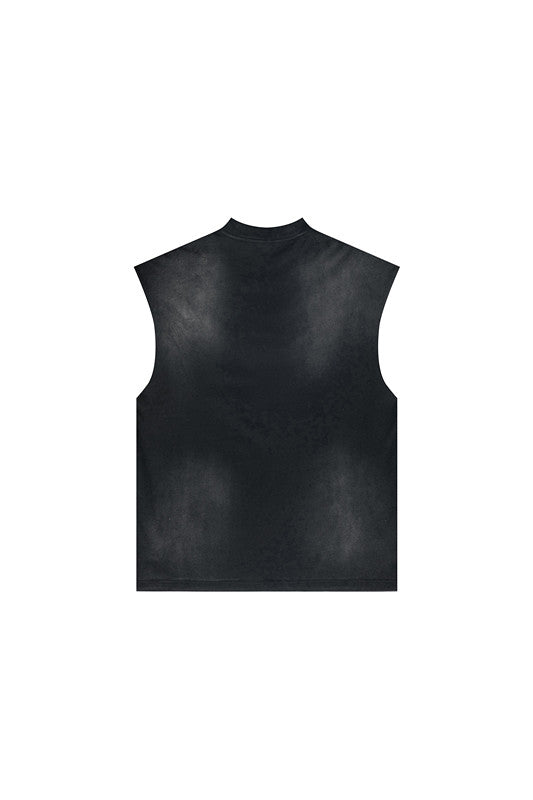 310GSM?Sun Fade Vintage Muscle Tee