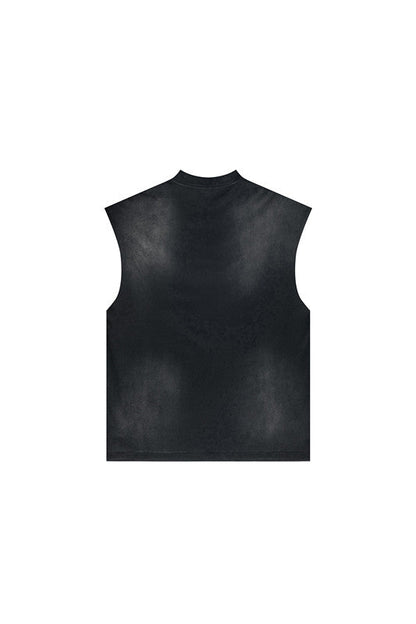 310GSM?Sun Fade Vintage Muscle Tee